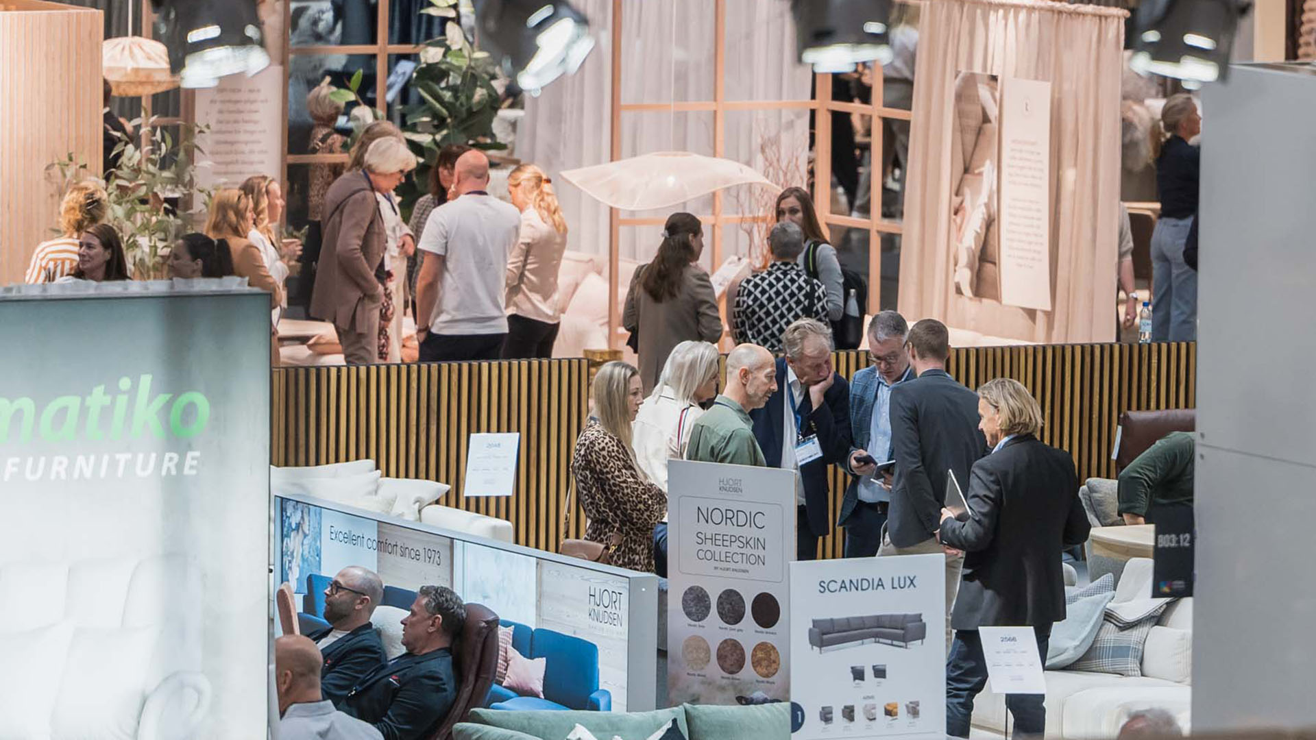 Utställare på Möbelmässan