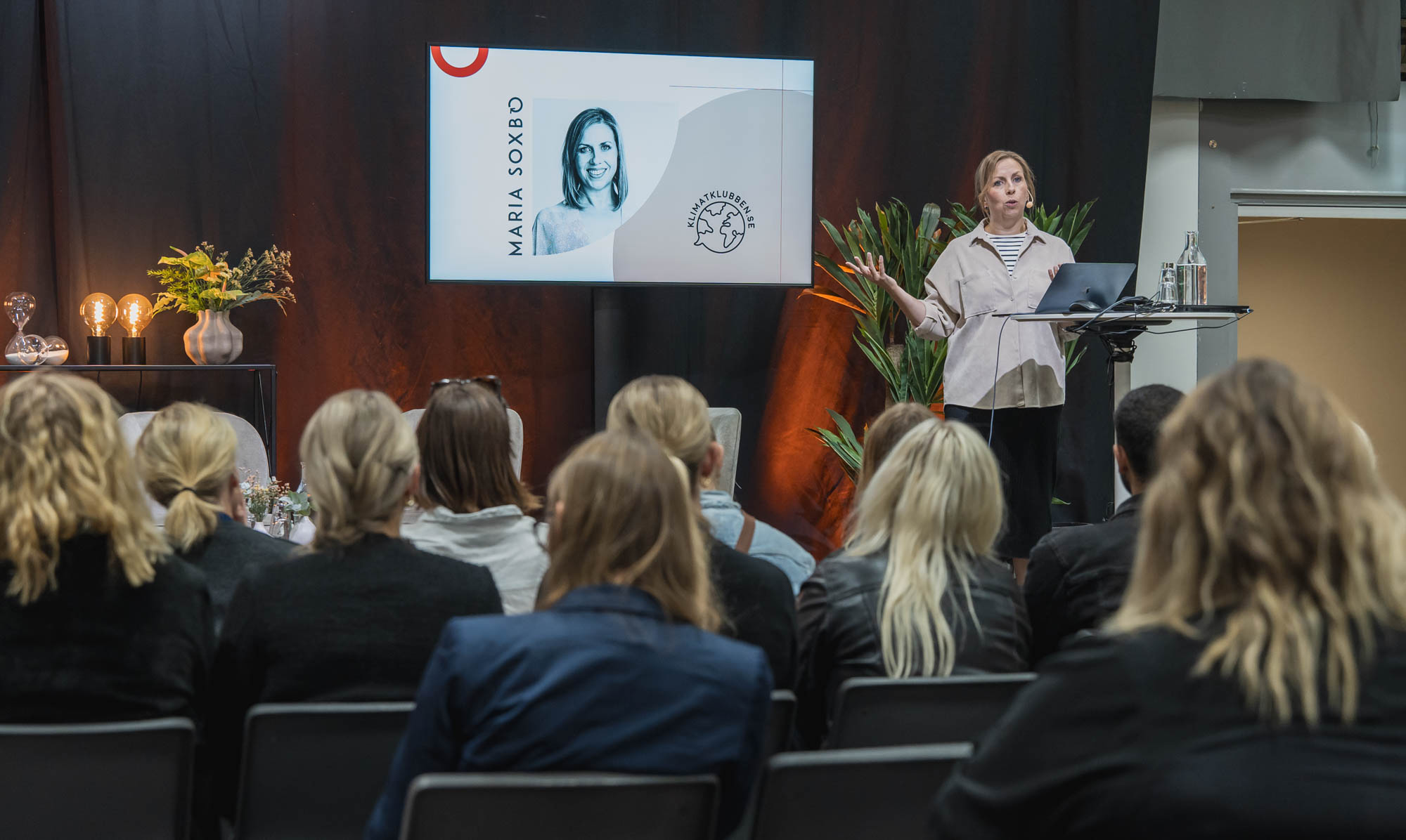 Maria Soxbo på Möbelmässan