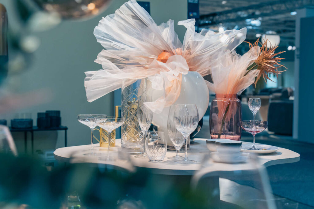 Dukat bord på Möbelmässan Göteborg